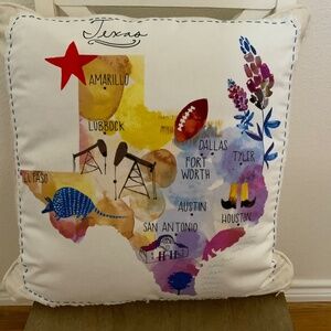 Cover for 19”X19” Square pillow form , off white/cream